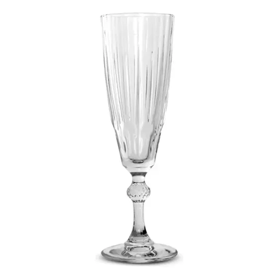 Copas De Champagne Set X6 Transparentes Oldfashioned 150ml Transparente