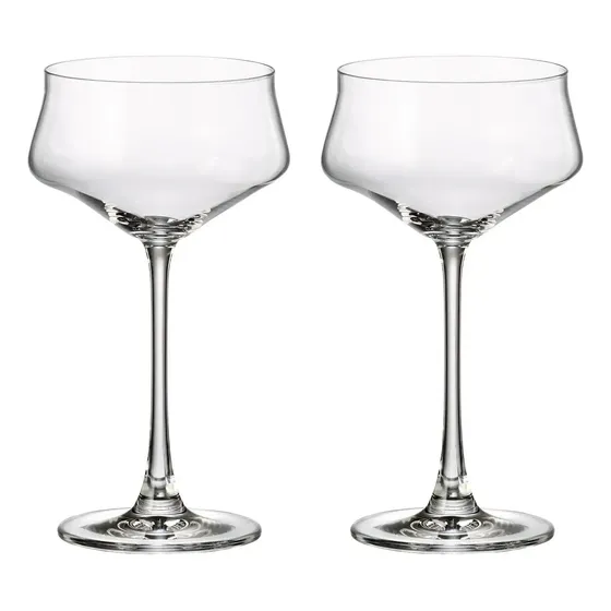 Copas Martini Cristal Bohemia Set X 2 Cettia 300ml Cristal