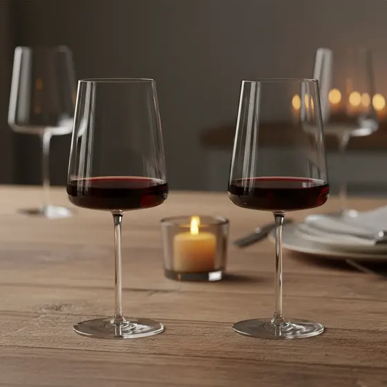 Copas Vino Cristal Bohemia Copón Ray 600ml Set X 2