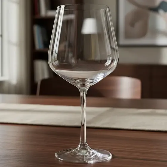 Copón Copa Vino Cristal Bohemia Sandra 570ml Set X 6