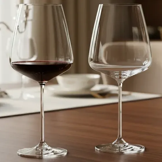 Copon Vino De Cristal Premium Bohemia Sora 780ml Set X2