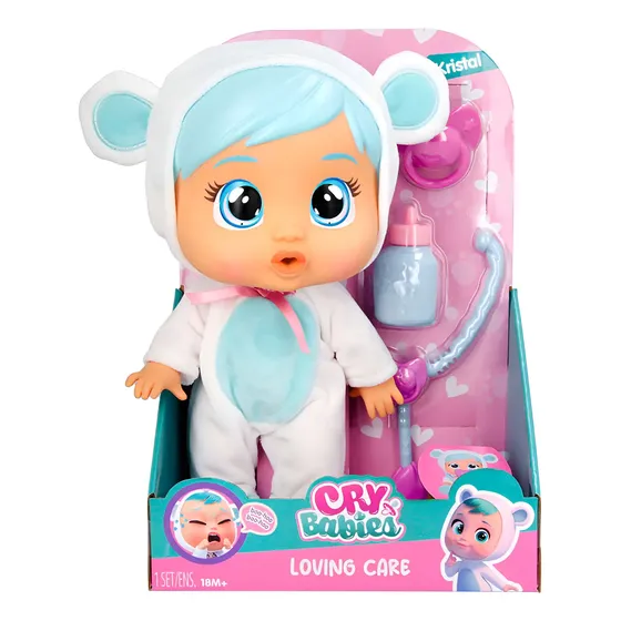 Cry Babies Loving Care Muñeca 25cm Doctor Kristal