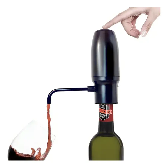 Decantador Aireador Dispenser De Vino Electrico Recargable Usb Daza