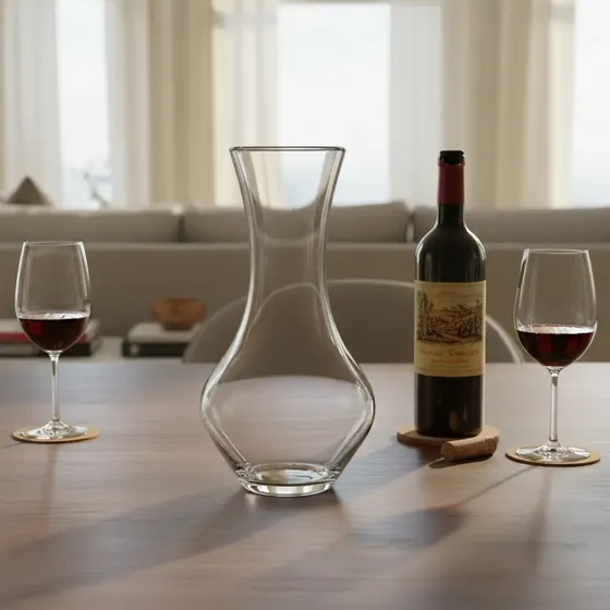 Decantador De Vino 950ml / Centro De Mesa Malbec Nadir X 12
