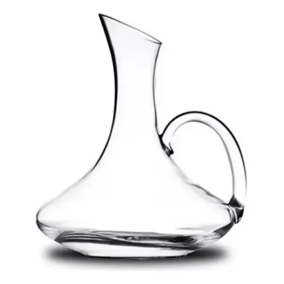 Decantador De Vino Con Manija 1800 Ml Vidrio Decanter Vino