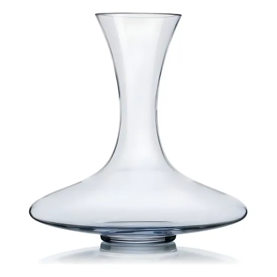 Decantador De Vino Cristal Bohemia Soplado 3e612 1250ml