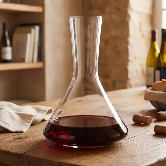 Decantador de Vino Cristal Mix & Match 1,4L Modelo Mia 14,5cm Turquía