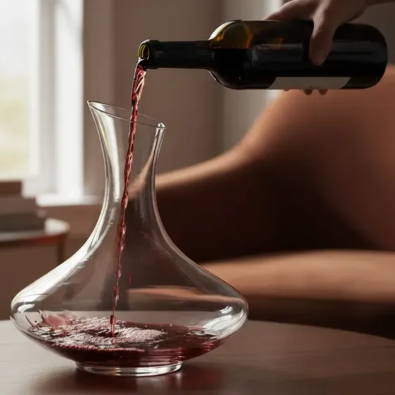 Decantador Vidrio Vino Aireador Vinotecas 1,5l Decanter