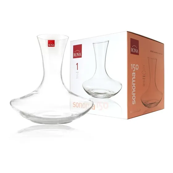 Decantador Vino Aireador 1,5 L Oxigenador Decanter Cristal