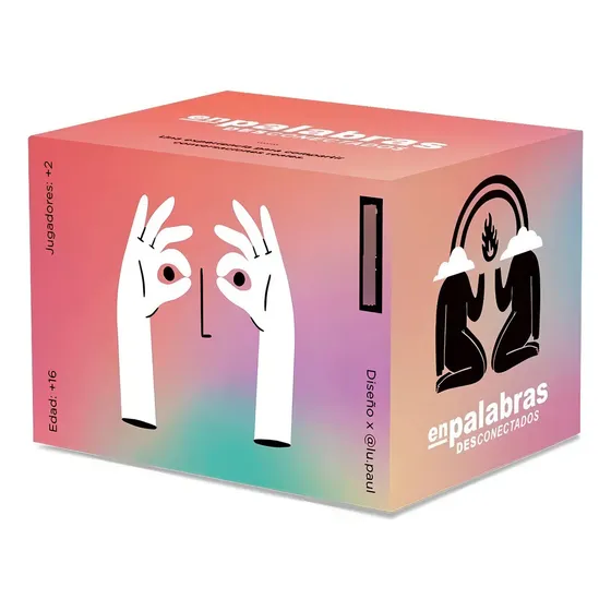 Desconectados En Palabras- Juego de Cartas Preguntas de Conversación Español Conexión Interpersonal para jugar con Amigos y Familia