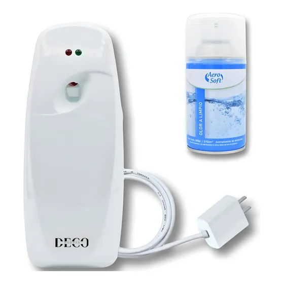 Difusor Automatico Aromatico Electrico Sin Pilas + Fragancia