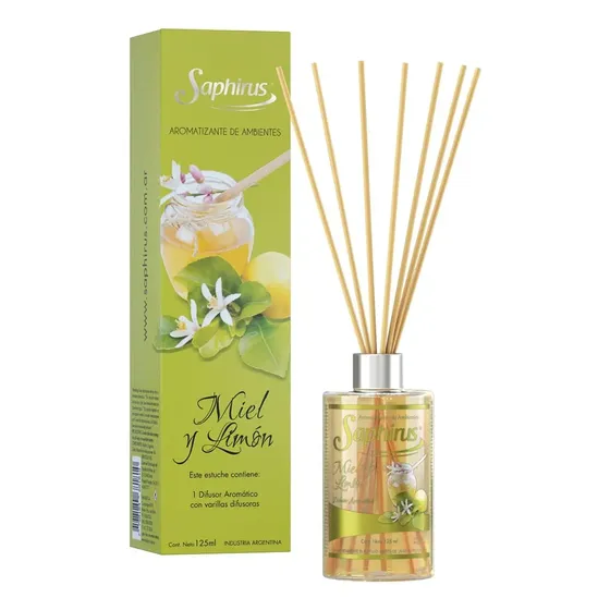 Difusor Saphirus Con Varillas Aromatizador De Ambientes