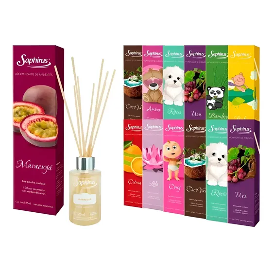 Difusores Aromáticos Varillas Saphirus Pack X 6 Unidades