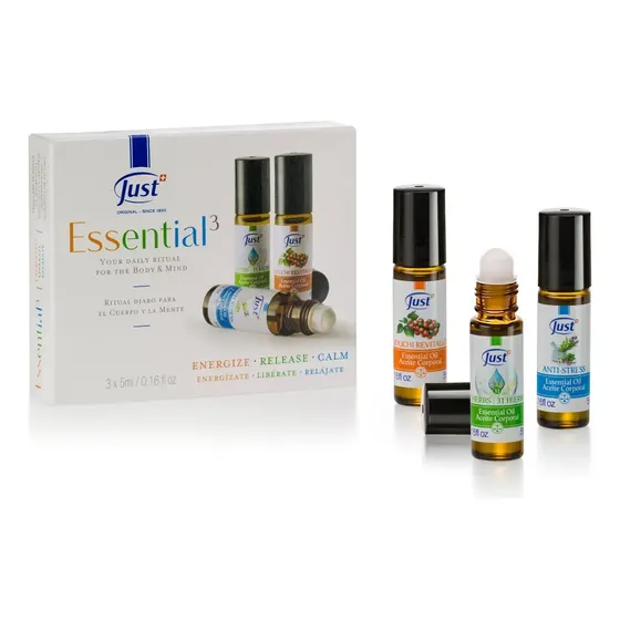 Essential 3 Swiss Just Roll On: óleo 31, Anti-stress y Guduchi