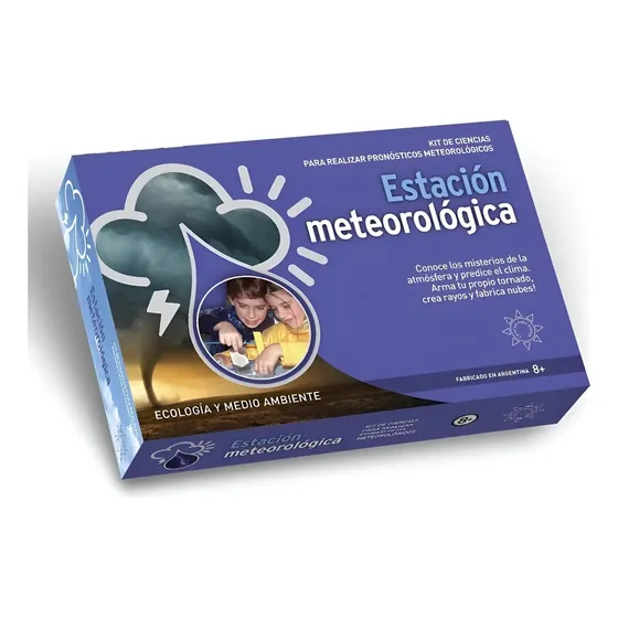 Estacion Meteorologica Juego De Mesa Niños Kit De Ciencias