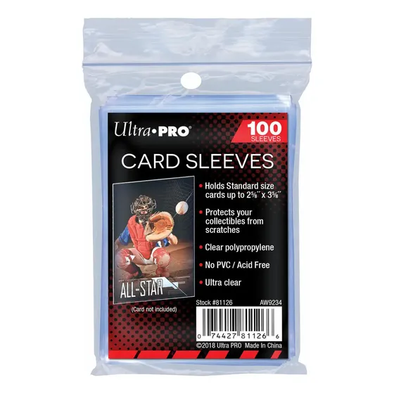Fundas Ultra Pro para Cartas Pokémon y Magic de 100 Unidades