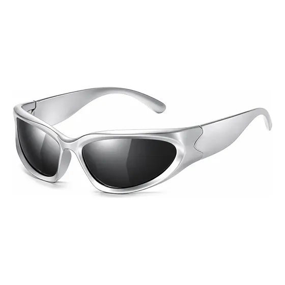 Gafas De Sol Futuristas Anteojos Envolventes Lentes Unisex