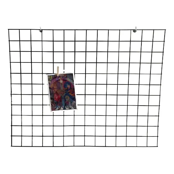 Grilla Metálica Organizadora Malla 70x55 Negra