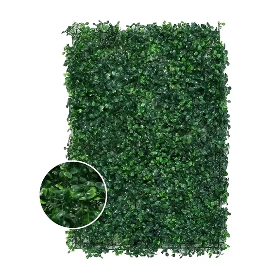 Jardin Vertical Artificial Verde Panel Muro 40x60 - Pack 30 Color Dark