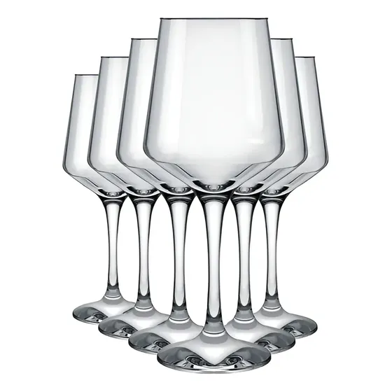 Juego 12 Copas Vino Tinto Vidrio Nadir Figueiredo 490ml Brunello