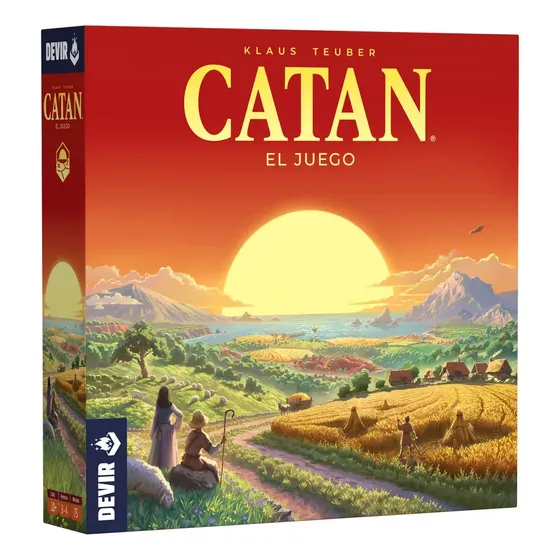 Juego Catan Devir Español Juego De Estrategia (Ed. 2025)