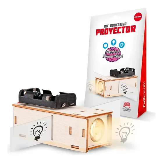 Juego Ciencia Didáctico Robótica Proyector Kit 19 Piezas
