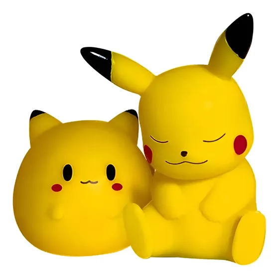 Juego De 2 Piezas - Pikachu Pequeña Luz De Noche Hot Sales .
