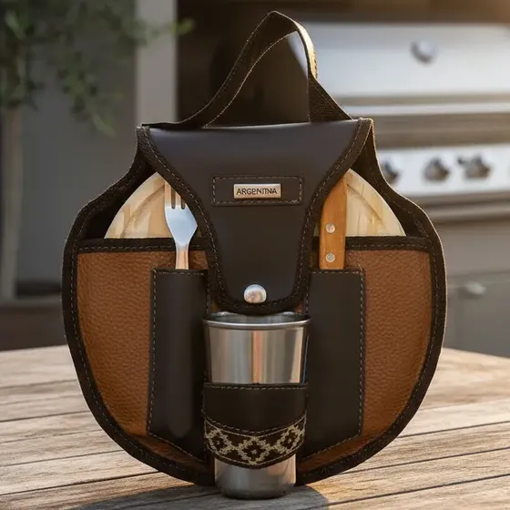Juego De Asado Kit Regalo Empresarial Souvenir Argentina