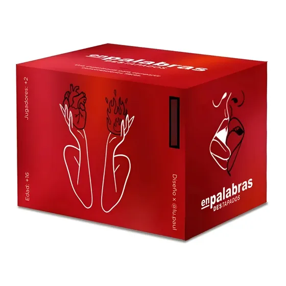 Juego de Cartas Destapados En Palabras Preguntas Picantes Adultos