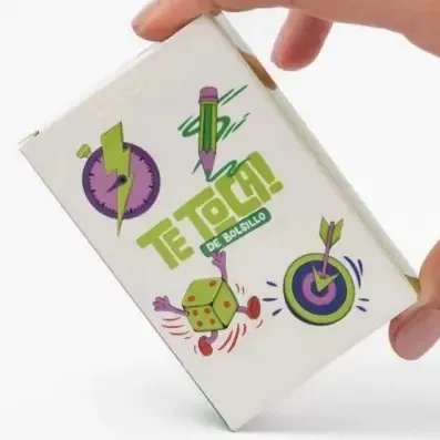 Juego de Cartas Te Toca! de Bolsillo, para 2 a 6 Jugadores