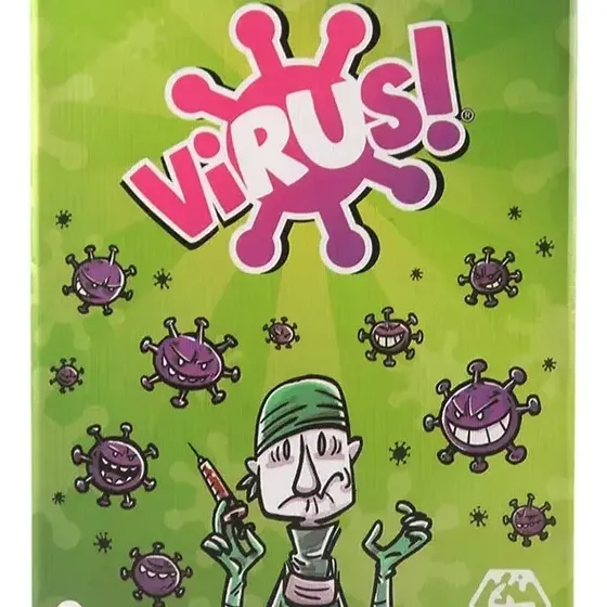 Juego De Cartas Virus! De Tranjis Games Familiar
