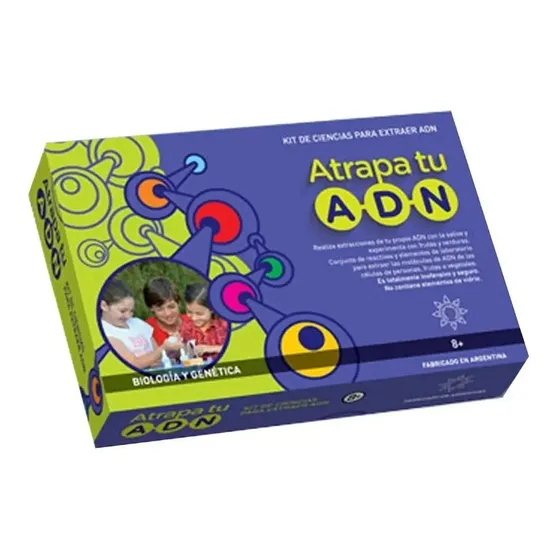 Juego De Mesa Atrapa Tu Adn Kit De Ciencia Para Niños Lelab