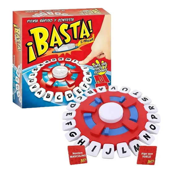 Juego De Mesa Basta Piensa Rapido Juego Familiar Con Tiempo