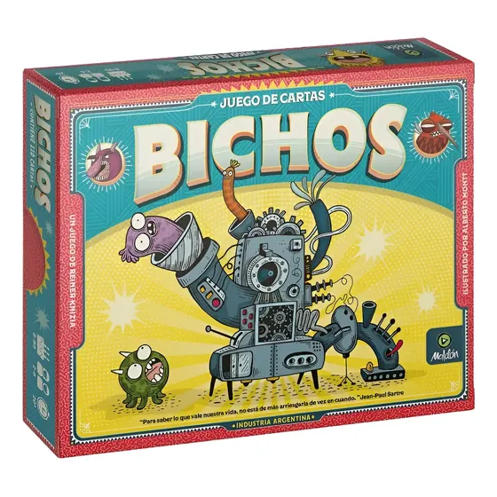Juego De Mesa De Azar Y Audacia Bichos De Maldón