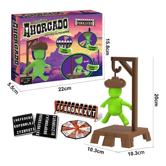 Juego De Mesa El Ahorcado Clásico Familiar