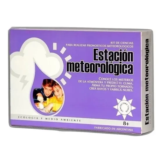 Juego de Mesa Estacion Meteorologica Ciencias para Educativo Niños