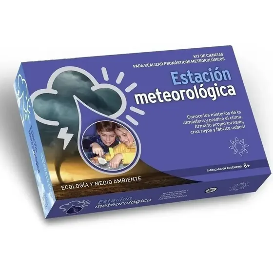 Juego De Mesa Kit De Ciencia Estacion Meteorologica Lelab
