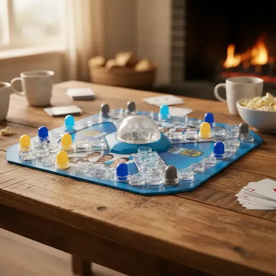 Juego De Mesa Ludo Argentina Afa Mundial Messi Lelab