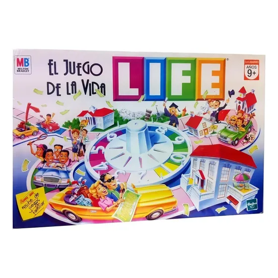 Juego El Juego de la Vida ClásicaHasbro 1 en español