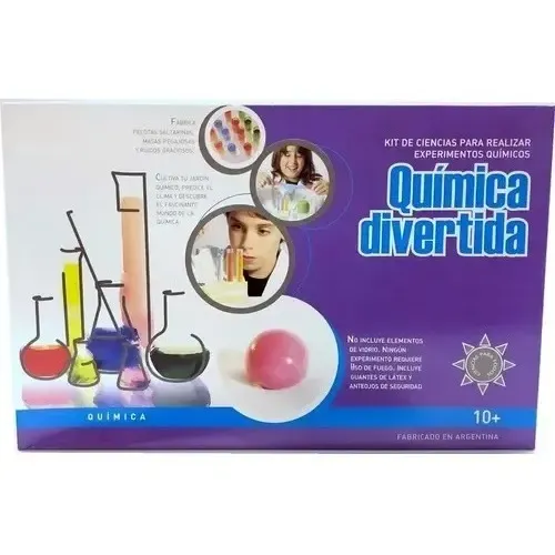 Juego Química Divertida Kit Ciencias Para Todos - Yamanca