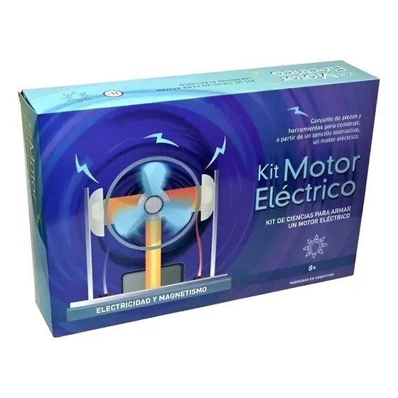 Juegode Ciencia Niños Kit Para Armar Un Motor Didactico