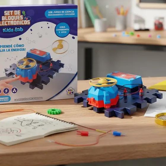 Juguete Ciencia Kit Robotica  Ingenieria Energia Circuito