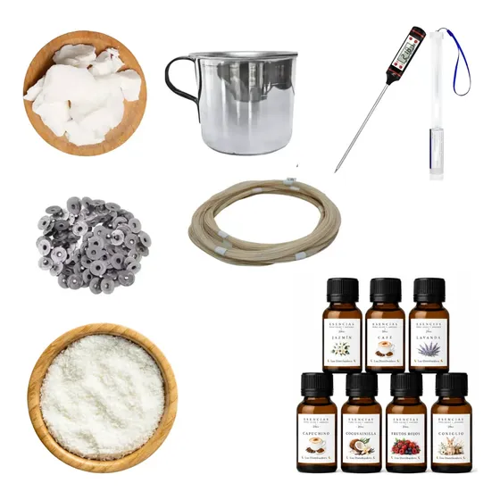 Kit Completo Emprendedor Ideal Velas Y Artesanias