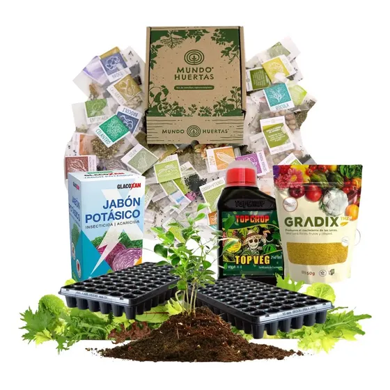 Kit De Huerta Completo Para Todo El Año - Mundo Huertas