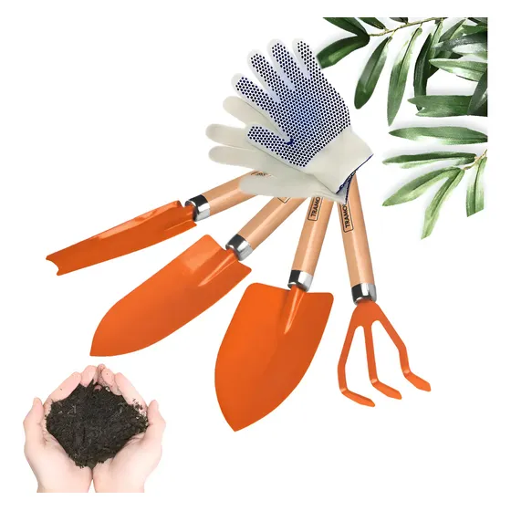 Kit Jardineria Herramientas 5 Pzs Para Huerta Tramontina