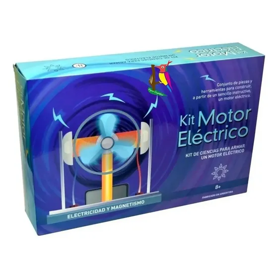 Kit Motor Electrico Juego Para Niños Ciencias Experimentos