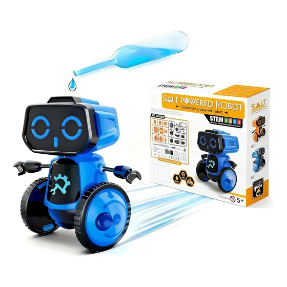Kit Robot Salt Water Power P/armar Juguete Experimento