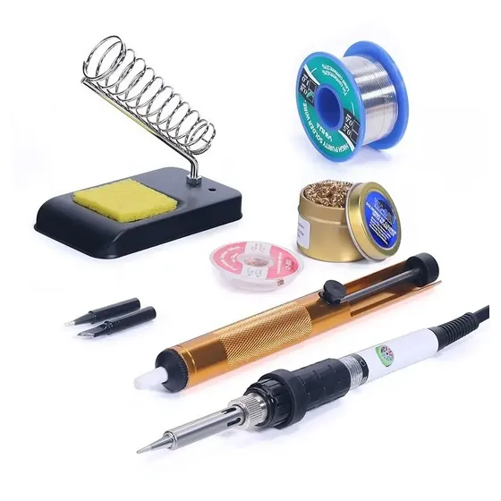 Kit Soldador De Estaño Yihua Profesional Lápiz Eléctrico