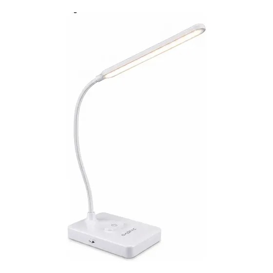 Lámpara De Escritorio LED Gadnic Recargable 3 Modos De Luz Control De Intensidad Táctil Batería Recargable USB Velador Portátil