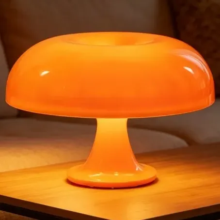 Lámpara De Mesa Hongo Led Usb Regulable 3 Tonos